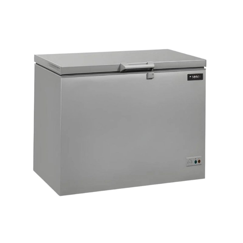 Senox CF-5500 Blok Kapaklı Sandık Tipi 500 Litre Derin  Dondurucu - İnox